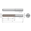 Picture of HAM TFR299-0600 6.00mm 7XD Solid Carbide Multi Drill , 2 Straight Flutes, Uncoated, Coolant Thru
