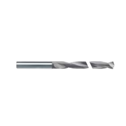 Picture of HAM TFR30-2620-1070 TA-C 10.70mm 20XD Solid Carbide Deep Hole Drill , 2 Flutes, TA-C Coated, Coolant Thru