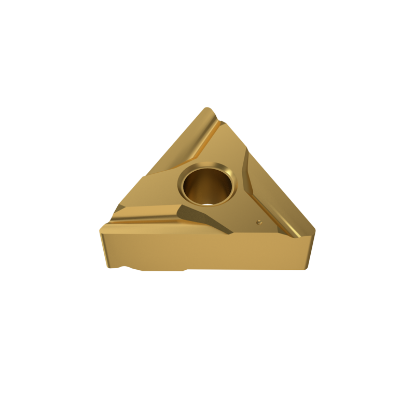 Picture of YG-1 TNU X331 R YG801 Turning Insert Triangle TiAlN Carbide 0.015 Corner Radius