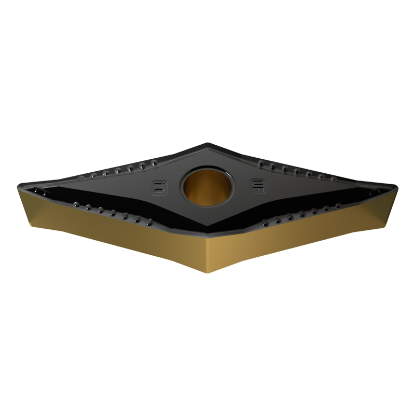 Picture of YG-1 VNMG 331UF YG3010 Turning Insert 35.0° TiCN + Al2O3 Carbide 0.015 Corner Radius