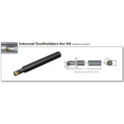 Picture of VARDEX NVRC0625-3V6 Boring Bar Iso Thread