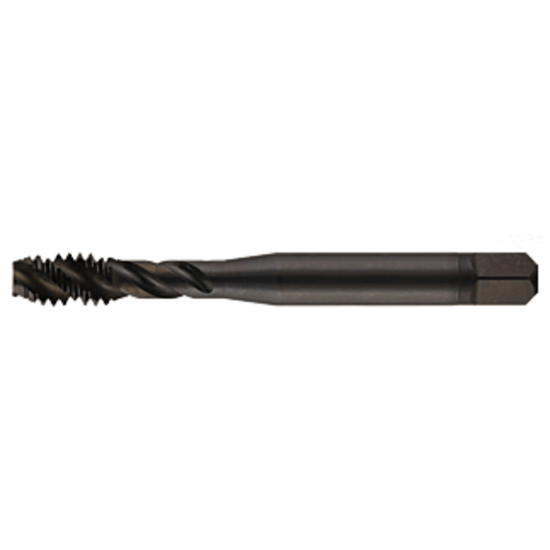 Picture of YMW 384997B 1-8.00TPI Cut Spiral Flute Mod Bottom 2.5P-3.5P HSSE-V Steam Oxide