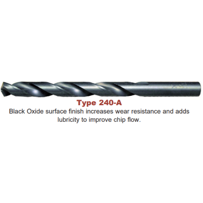 Picture of VIKING 16690 21/64 HSS Drill Jobbers Length Black Oxide