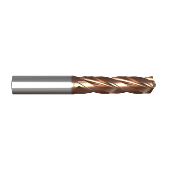 Picture of YG-1 DGR493067 6.70MM Carbide Dream Drill High Feed 3XD W/ Coolant Hole Slot DIN 6537 (H-CoatedING)