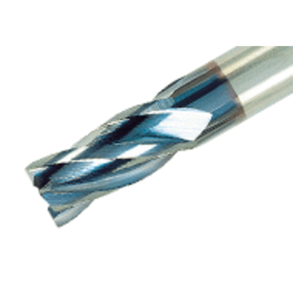 Picture of TUNGALOY TECC200A4-38C20-104 AH725 DIA 20MM SH 0.7874 LOC 1.4961 OAL 4.0945 End Mill Standard Flute Standard Helix Carbide TiAlN Single End 45.0° Chamfer TUNG MEISTER