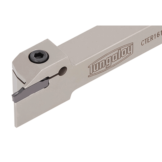 Picture of TUNGALOY CTER2525-5T20 Clamp Down Cut Off,Grooving,Groove Turning Stick Tool Steel Square 0.984 Shank
