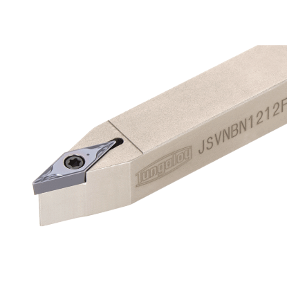 Picture of TUNGALOY JSVNBN1616X11 Swiss Stick Tool 35.0° Insert Posi,V style, 72.5deg Approach , Steel Square 0.629 Shank