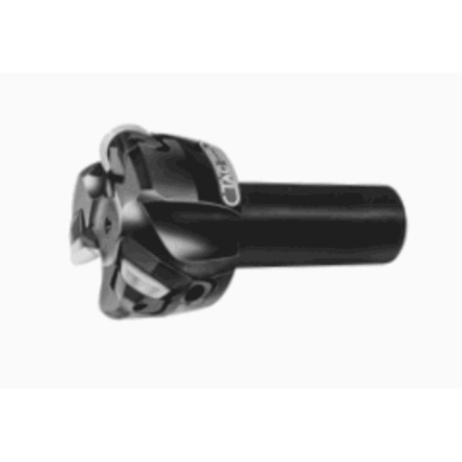 Picture of TUNGALOY ERF6050R Milling Cutter Button Cutter 1.967 Cutter Diameter Cylindrical Shank1.2598 4.724 OAL 3 Flute