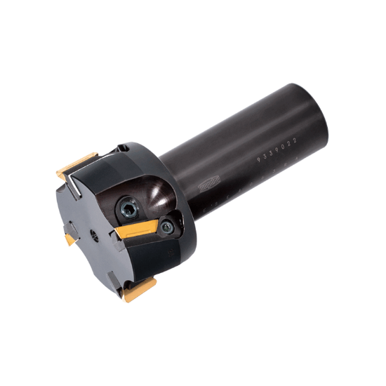 Picture of TUNGALOY ESE4050RA Milling Cutter 90.0° 1.967 Cutter Diameter Cylindrical Shank1.2598 4.527 OAL 3 Flute