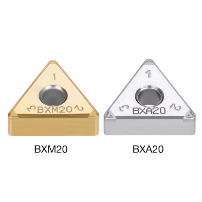 Picture of TUNGALOY 3QP-TNGM333 HF BXM20 Insert Triangle TiCN 0.047 Corner Radius