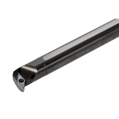 Picture of TUNGALOY T25S-SVUCR16C Boring Bar 35.0° Insert Posi,U style, 93deg Approach , Steel Round 0.984 Shank