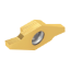 Picture of TUNGALOY JVGR095F J740 On Edge Cut Off,Grooving Insert 0.037 Wide
