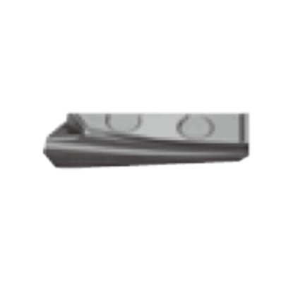 Picture of TUNGALOY XHGR110205FR-AJ DS1200 Milling Insert Blade DLC Carbide 0.019 Corner Radius