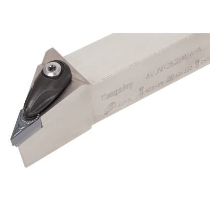 Picture of TUNGALOY AVJNL2525M16-A Stick Tool 35.0° Insert Neg,J style, 93deg Approach , Steel Square 0.984 Shank