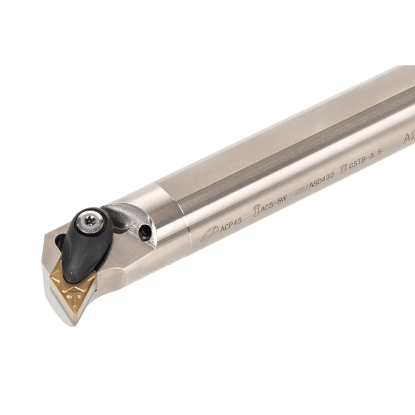 Picture of TUNGALOY A25R-ADUNL1506-D320 Boring Bar 55.0° Insert Neg,U style, 93deg Approach , Steel Round 0.984 Shank