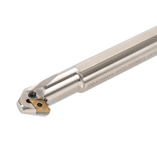 Picture of TUNGALOY A40T-PDZNR15-D500 Boring Bar 55.0° Insert Neg,Z style, 93deg Approach , Steel Round 1.574 Shank