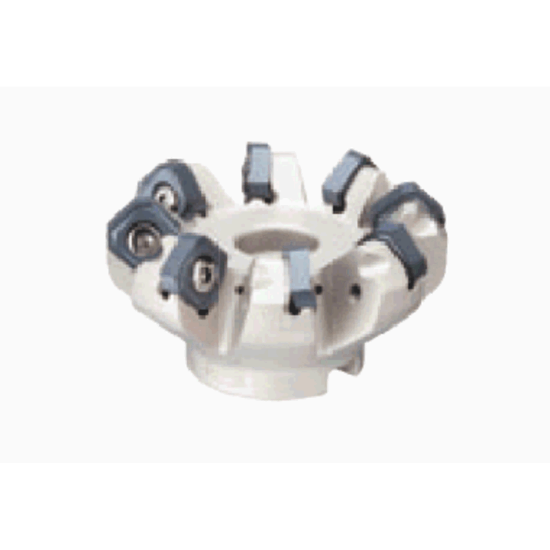 Picture of TUNGALOY TAN07R125M40.0E12 Milling Cutter 43.0° 4.921 Cutter Diameter Shell Arbor 1.5748 12 Flute