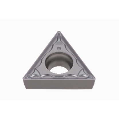 Picture of TUNGALOY TCMT32.52 PS T6130 Insert Triangle TiCN 0.031 Corner Radius