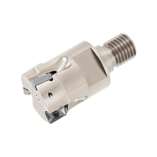 Picture of TUNGALOY HPO07R025MM12-07 Milling Cutter 90.0° 0.984 Cutter Diameter Screw M10 2.244 OAL 7 Flute