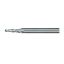Picture of AWARD BK-605 DIA 3/8 SH 0.50 LOC 1.2500 OAL 3.2500 End Mill Taper Flute HSS Uncoated Single End Ball Nose