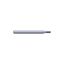 Picture of CRYSTALLUME P38-200175-1 End Mill Ball Nose High Helix Lightning Series Sharp End 0.062 Diameter 0.125 Shank 1.500 OAL 0.187 LOC4 Flute Diamond