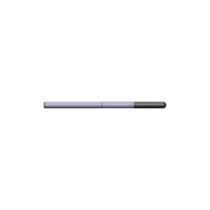 Picture of CRYSTALLUME P820-200348-1 End Mill Ball Nose High Helix Mold Makers Ball End 0.157 Diameter 0.157 Shank 2.952 OAL 0.787 LOC4 Flute Diamond