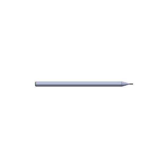 Picture of CRYSTALLUME P820-200922-1 End Mill Ball Nose High Helix Deep Cavity End Mill Ball End 0.019 Diameter 0.125 Shank 2.500 OAL 0.098 LOC2 Flute Diamond