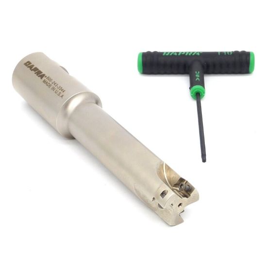Picture of DAPRA CC-SSER1000-4000-R45-3 90.0°, End Mill 1.000 Cutter Diameter Weldon 1.250 Shank 6.290 OAL 3 Flute