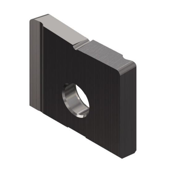 Picture of DAPRA FBR-0750-CB-FPA-R1/32 Milling Insert Flat Bottom 0.031 Corner Radius AlTiN