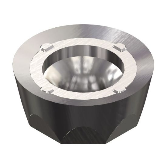 Picture of DAPRA RPMH33-D DMK30-TCI Milling Insert Round 0.187 Corner Radius AlCrN