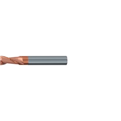 Picture of EMUGE 2512A.020 DIA 20MM SH 0.7874 LOC 1.9685 OAL 4.0945 End Mill Standard Flute Variable Helix Carbide TiAlN Single End Square Sharp TOP-Cut