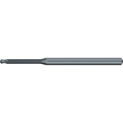 Picture of EMUGE 2622E.200325 DIA 2MM SH 0.1181 LOC 0.9843 OAL 1.9685 End Mill Corner Radius Carbide Diamond Single End Corner Radius 0.0394 1.00MM Dental Mills