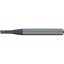 Picture of EMUGE 2634A.401612 DIA 4MM SH 0.2362 LOC 0.4724 OAL 2.2441 End Mill Corner Radius Carbide TiAlN Single End Corner Radius 0.0394 1.00MM Dental Mills
