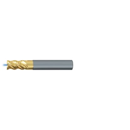 Picture of EMUGE 2646TZ.016 DIA 16MM SH 0.6299 LOC 0.8661 OAL 3.2283 End Mill Standard Flute Coolant High Helix Carbide TiN + TiAIN Single End Square Sharp TiNox-Cut