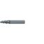 Picture of EMUGE 3440L.03030B DIA 3MM SH 0.3937 LOC 1.2205 OAL 3.1496 End Mill Taper Flute Carbide AlCrN Single End Ball Nose Turbine Program