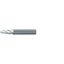 Picture of EMUGE 3441.08010B DIA 2MM SH 0.0787 LOC 0.8661 OAL 2.4803 End Mill Taper Flute Carbide Uncoated Single End Ball Nose Turbine Program