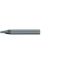 Picture of EMUGE 3442L.04015A DIA 1.50MM SH 0.3150 LOC 0.1575 OAL 2.480 End Mill Taper Flute Carbide AlCrN Single End Ball Nose Turbine Program