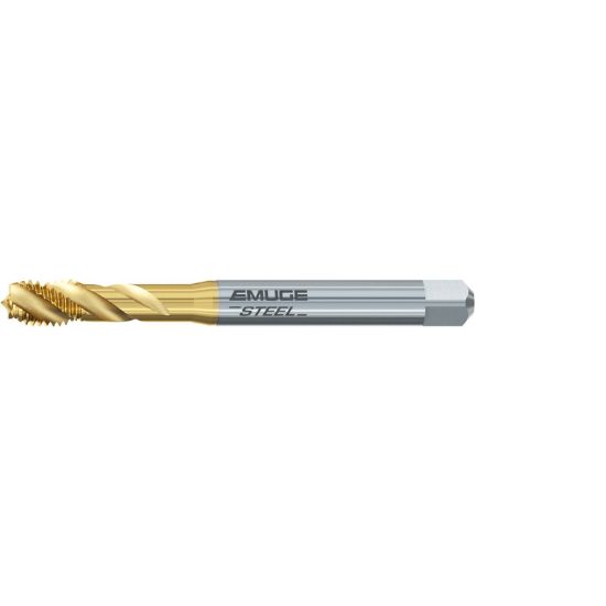 Picture of EMUGE B0501400.0276 Tap Mod Bottom M10-1.00MM 6H Metric DIN/DIN HSSE TiN