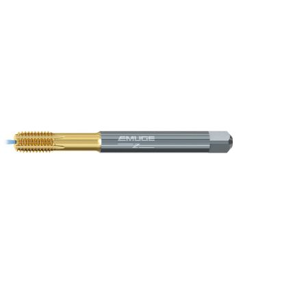 Picture of EMUGE B523Z800.0100 Tap M10-1.50MM Mod Bottom Metric DIN/DIN 2.0P-3.0P Coolant Carbide TiN