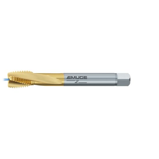Picture of EMUGE C0963701.0142 Tap Mod Bottom M42-4.50MM 6H Metric DIN/DIN Coolant HSSE TiN
