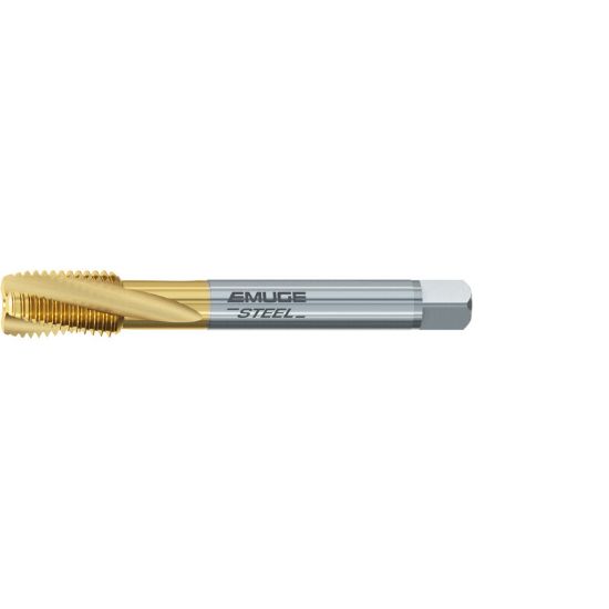 Picture of EMUGE CU451400.5018 Tap 1-8.00TPI Mod Bottom NC/UNC DINSI 2.0P-3.0P Carbide HSSE TiN
