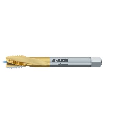 Picture of EMUGE CU583701.5257 Tap 1-3/4-8.00TPI Mod Bottom NC/UNC DINSI 2.0P-3.0P Coolant HSSE TiN