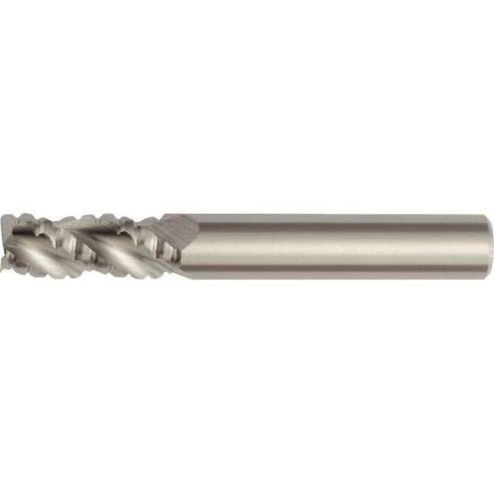 Picture of HANITA/WIDIA 4A4R10004 DIA 3/8 SH 2.00 LOC 0.50 OAL 2.00 End Mill Carbide Uncoated Single End 45.0° Chamfer WIDIA Series Mills