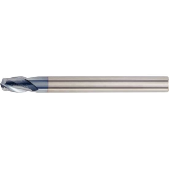 Picture of HANITA/WIDIA 4AP225028 DIA 1 SH 1.00 LOC 1.1250 OAL 8.00 End Mill Standard Flute High Helix Carbide Uncoated Single End Square Sharp WIDIA Series Mills