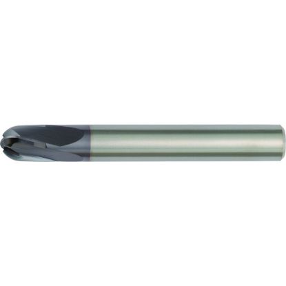 Picture of HANITA/WIDIA 715003000RT DIA 3MM SH 0.1181 LOC 0.1181 OAL 1.4961 End Mill Standard Flute High Helix Carbide TiCN Single End Ball Nose Vision Plus