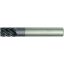 Picture of HANITA/WIDIA TR4S1725008 DIA 1 SH 1.00 LOC 2.2500 OAL 5.00 End Mill Standard Flute High Helix Carbide TiAlN Single End Square Sharp WIDIA Series Mills