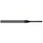 Picture of HARVEY Tool 12770-C3 DIA 0.07 LOC 0.50 OAL 2.50 End Mill Standard Flute Standard Helix Carbide AlTiN Single End Square Sharp