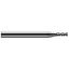 Picture of HARVEY Tool 44725 DIA 0.025 LOC 0.0750 OAL 1.50 End Mill Standard Flute Standard Helix Carbide Uncoated Single End Corner Radius 0.0050 0.13MM