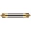 Picture of HARVEY Tool 46172-C1 .172 R Carbide CREM, DE,2 FL,TiN Corner Rounder Carbide TiN Double End Corner Rounder 0.1720 4.37MM