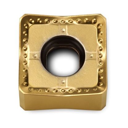 Picture of ICE SNKX 1206XTN CT9320 Milling Insert Square 0.031 Corner Radius AlTiN